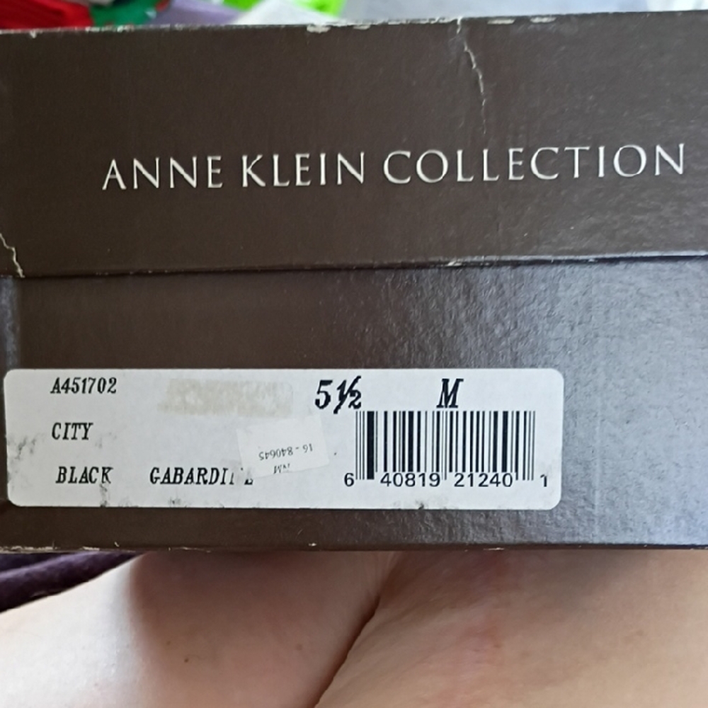 Anne Klein Black Cabardi Footwear